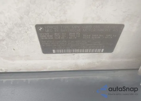 2011 BMW X5 xDrive35D from USA, damaged, VIN 5UXZW0C52BL370833